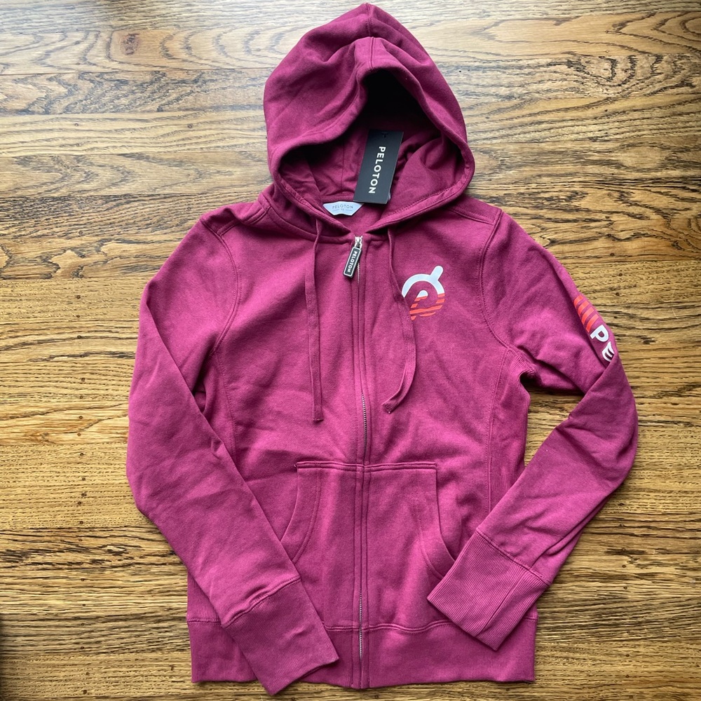NEW - Peloton Ultimate Fleece Zip Hoodie size XS